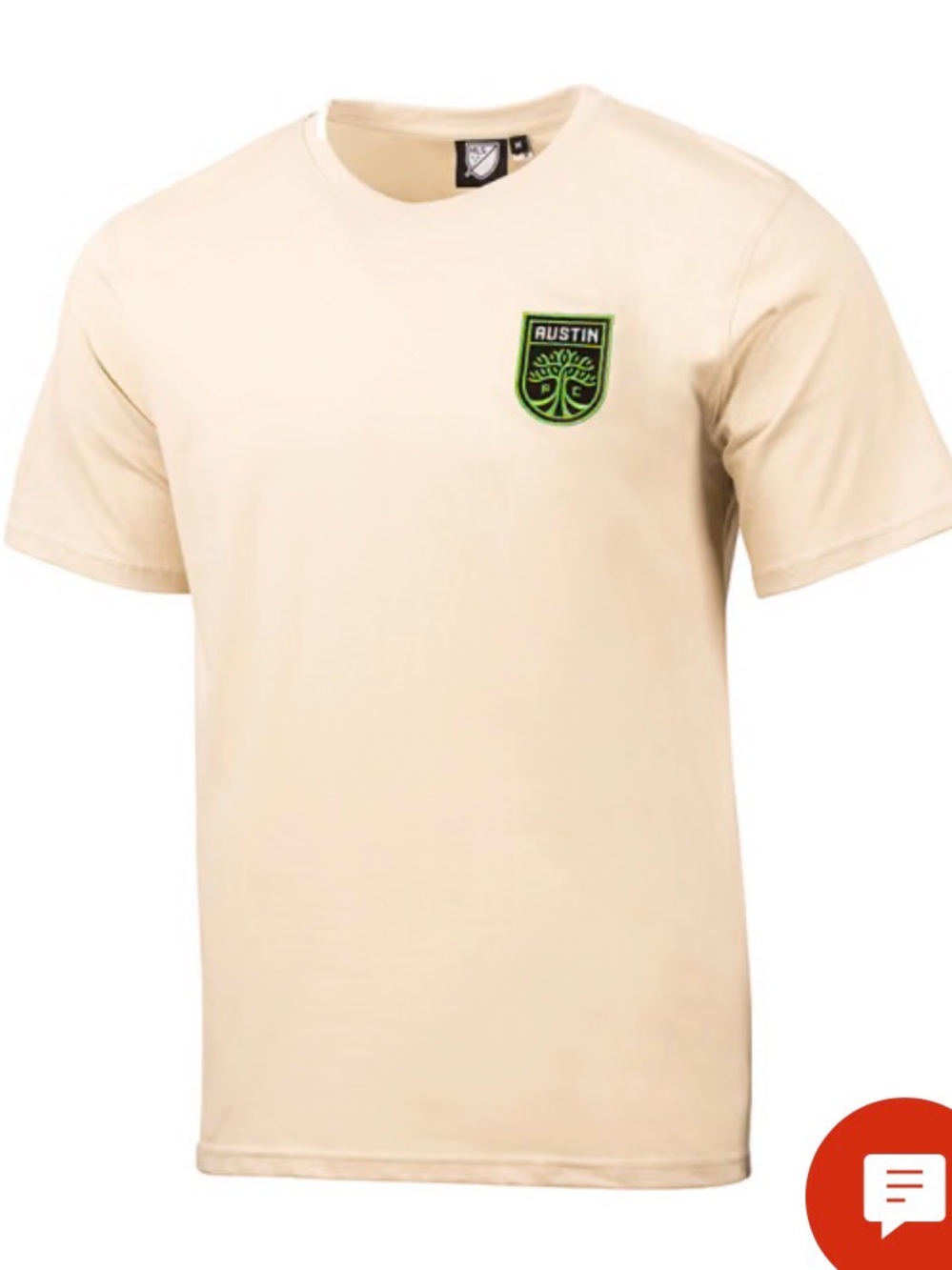 Austin F Cream Short-Sleeve Men’s T-Shirt
